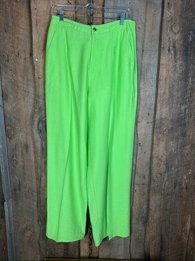 DKNY Lime Green Casual Pants